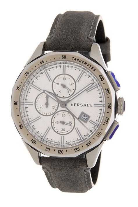 versace chronograph glaze watch|More.